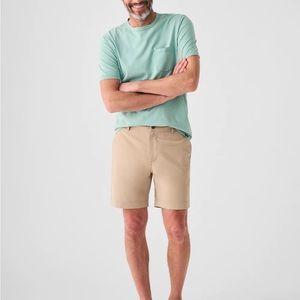 Faherty all day shorts in khaki
